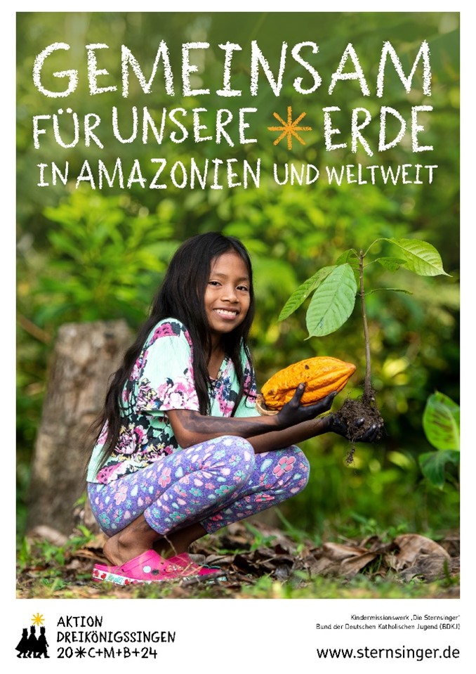 Plakat Sternsingen 2024